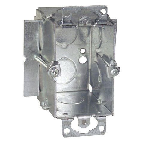 1g metal cut in box|single gang electrical box metal.